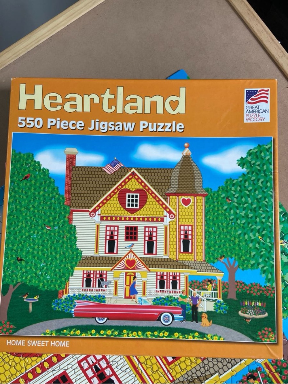 Heartland Home Sweet Home 550-Piece Jigsaw Puzzle (2007) 🎨 Mark Frist